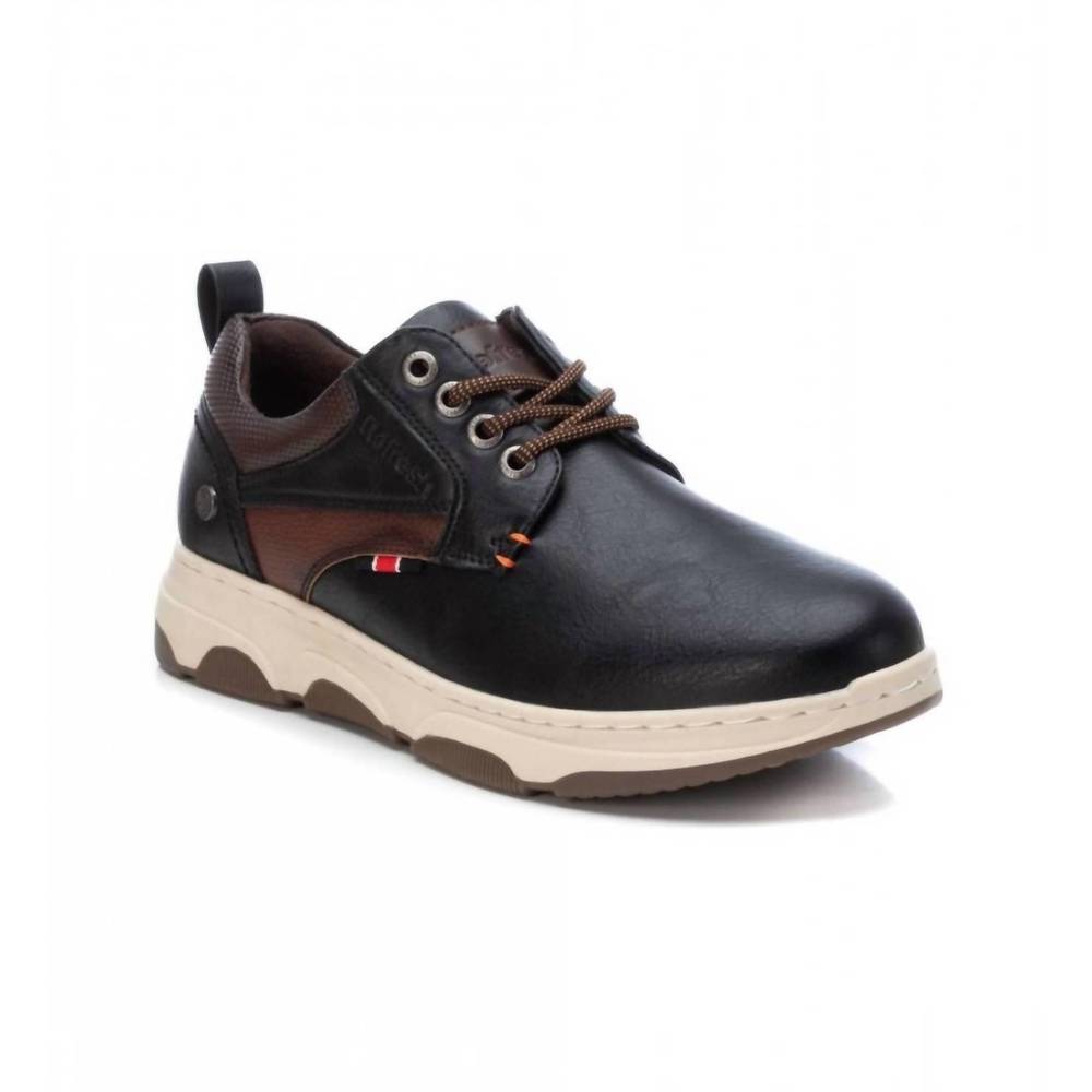 NEW XTI men's casual shoes in black